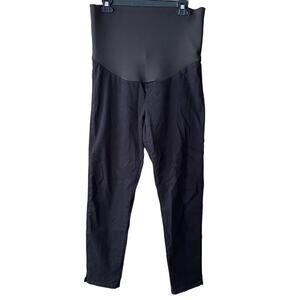 Black Maternity Pants sz 8 Lila Ryan Black Maternity Skinny Pants Full panel